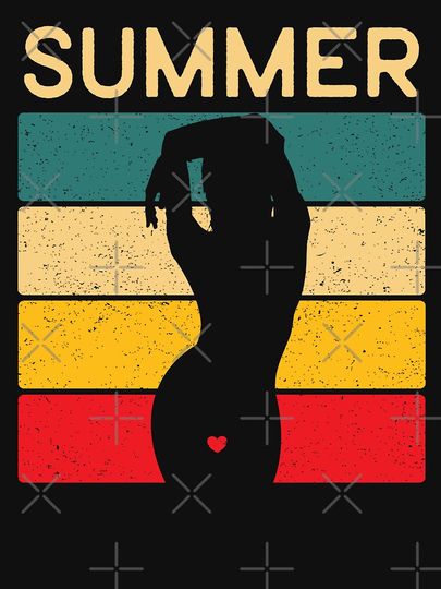 The Beauty From The Beach Racerback Tank Top