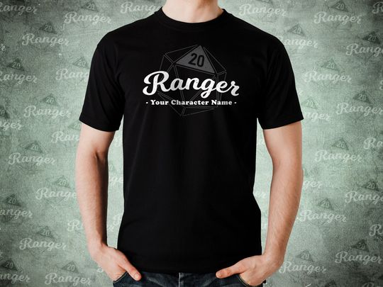 Dungeons & Dragons "Ranger Shirt" with Free Personalisation  Shirt