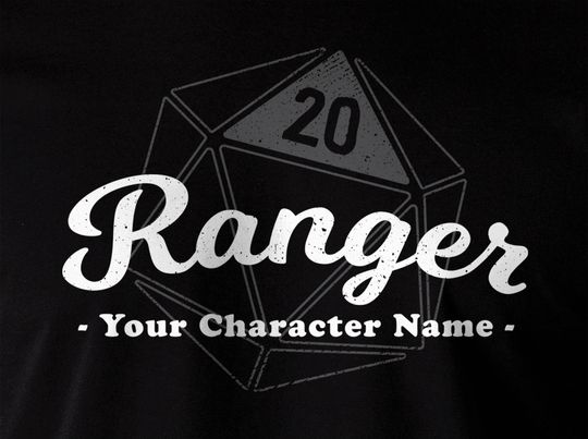 Dungeons & Dragons "Ranger Shirt" with Free Personalisation  Shirt