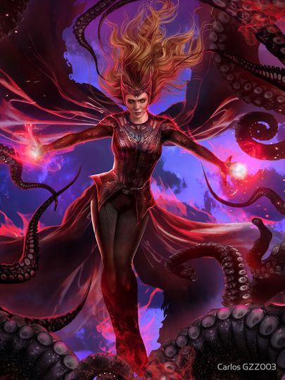 Scarlet Witch Tank Top