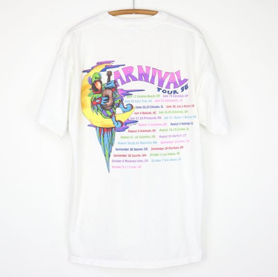 vintage 1998 Jimmy Buffett Carnival Tour Shirt