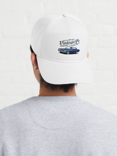 Classic Blue Chevelle Cap