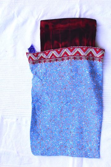 Leggings Batik orange red -Yoga