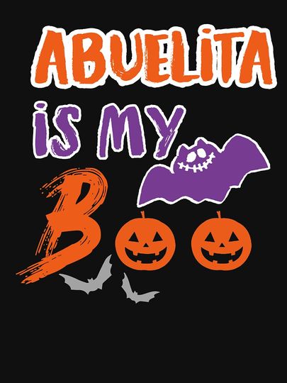 ABUELITA is my BOO Funny Halloween T-Shirt