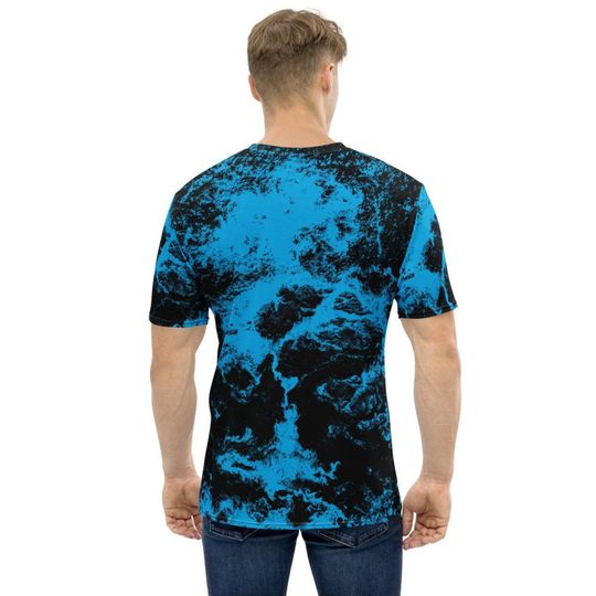 Blue Abstract Beach 3D T Shirt