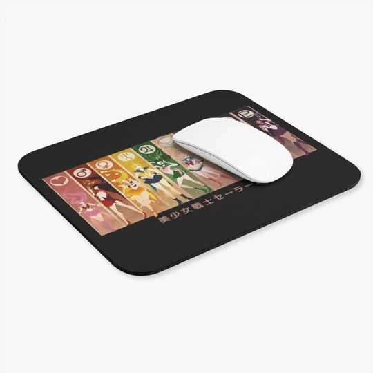 Sailor Moon All Characters Mouse Pad-sailor moon mouse pad,sailor moon mouse mat