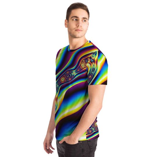 Psychedelic Fractals Dmt Lsd Abstract Cells 3D T Shirt