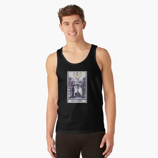 The lovers - tarot - Addams family Tank Top