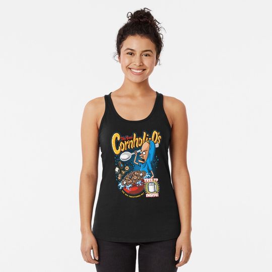 Beavis The Great Cornholio Are You Threatening me Tank Top