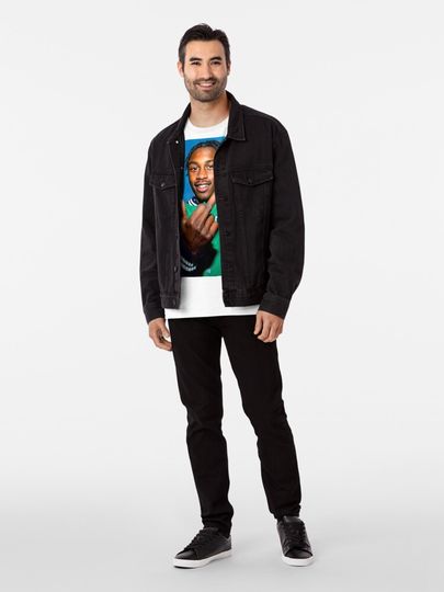 Lil Tjay Middle Finger Premium T-Shirt