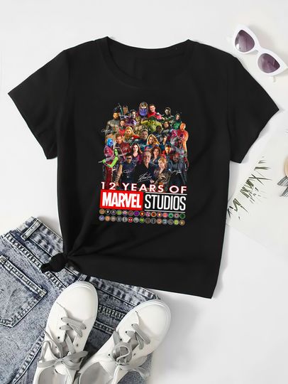 Avengers All Team Unisex T-shirt Marvel Shirt