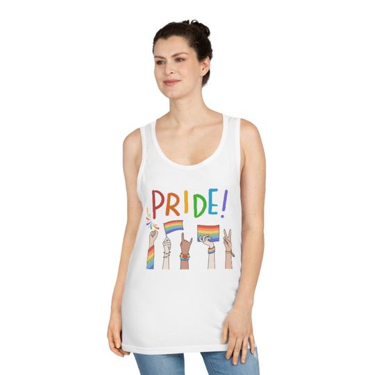 Pride Month, Pride Tank, Soft-style Tank Top, LGBTQ