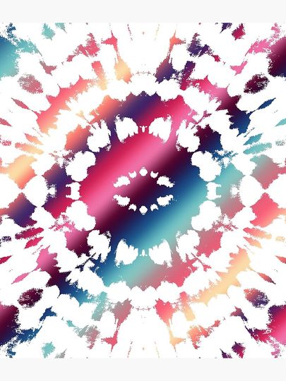 Circular Tye Dye Warm Backpack