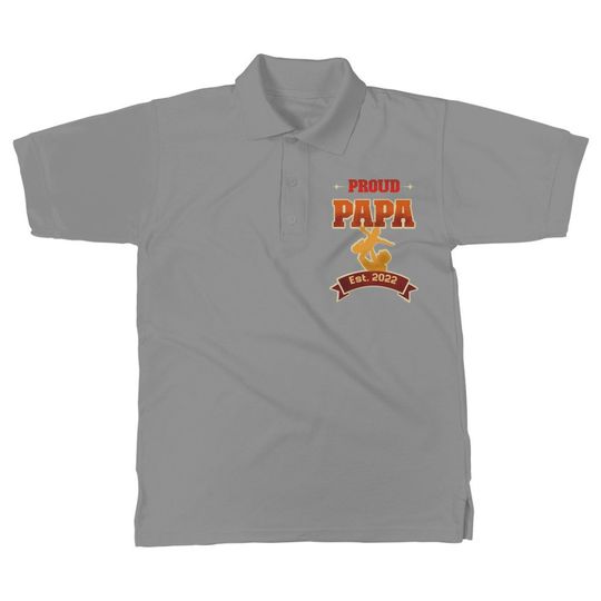 Proud Papa Classic Polo Shirt