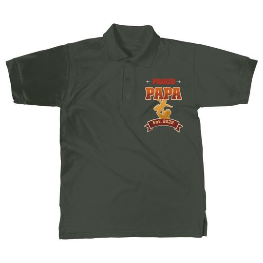 Proud Papa Classic Polo Shirt