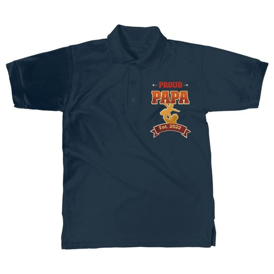 Proud Papa Classic Polo Shirt