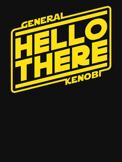 Hello There Obi-Wan Kenobi Tank Top