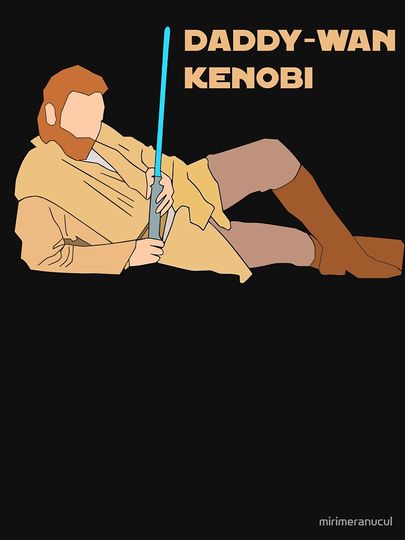 Daddy-Wan Kenobi Obi-Wan Kenobi Tank Top