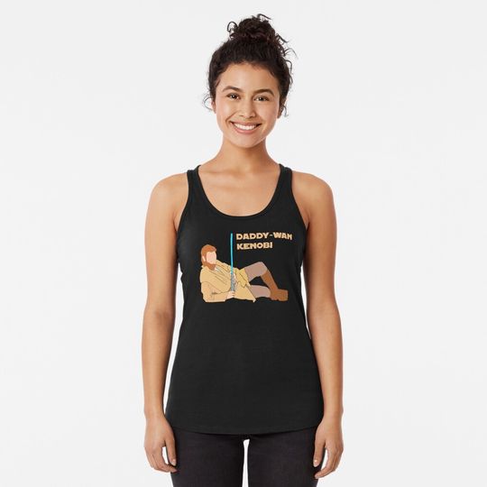 Daddy-Wan Kenobi Obi-Wan Kenobi Tank Top