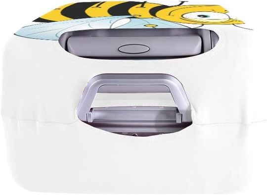 Vintage Luggage Cover Little Cute Bee Flying
