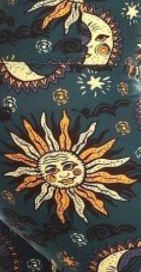 Celestial Sun & Moon Space Buttery Soft Leggings