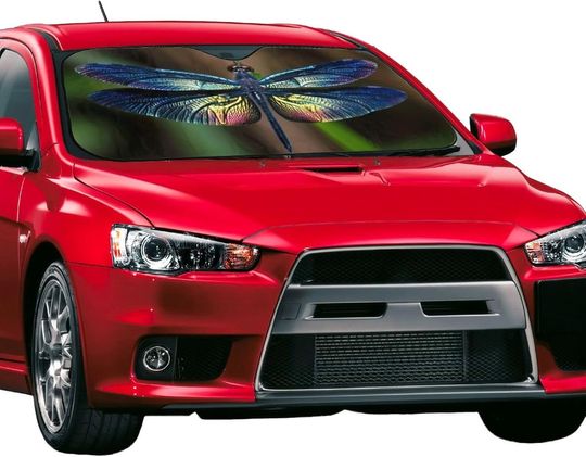 Dragonfly Car Sun Shade