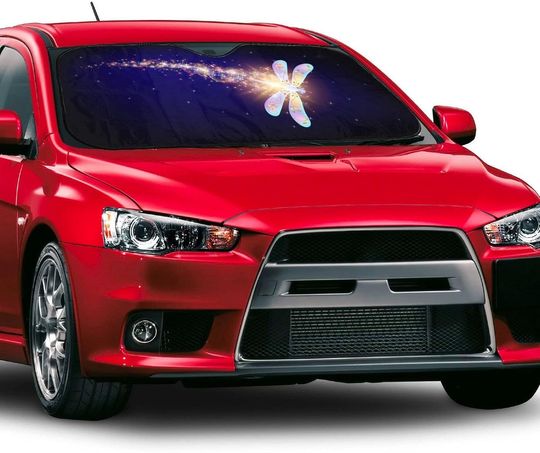 Flying Dragonfly Car Sun Shade