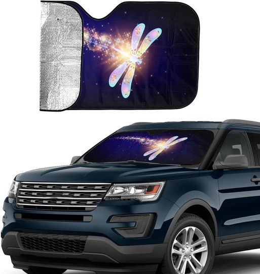 Flying Dragonfly Car Sun Shade