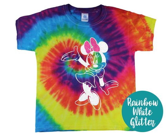 Minnie Mouse Tie Dye Vacation Trip 3D T Shirt