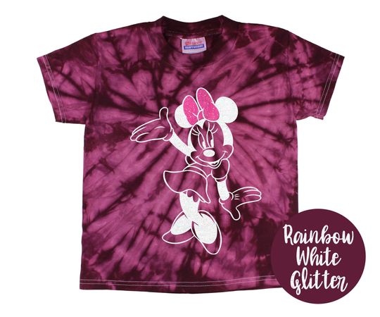 Minnie Mouse Tie Dye Vacation Trip 3D T Shirt