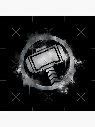 Thorrrrrr Spray Paint Logo Pin
