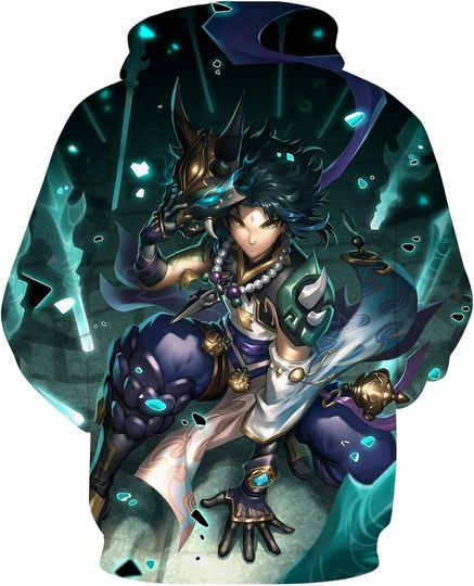 Japanese Anime Genshin Impact 3DHoodie