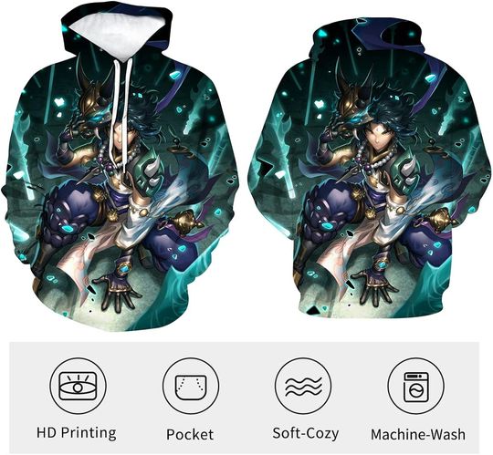 Japanese Anime Genshin Impact 3DHoodie