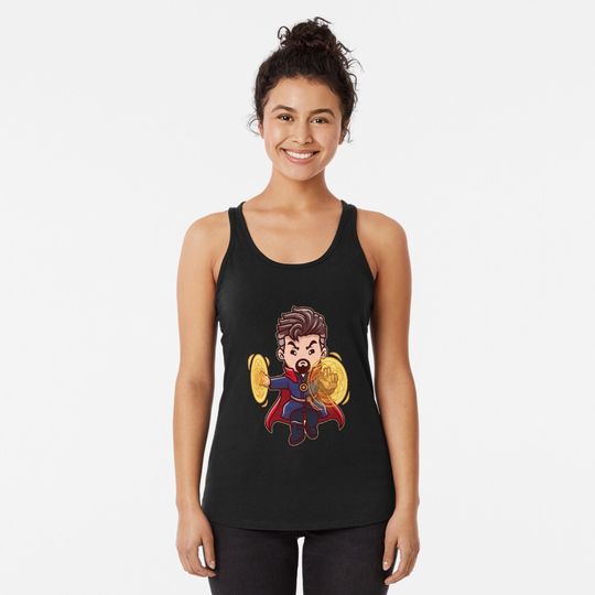 dr strange Racerback Tank Top