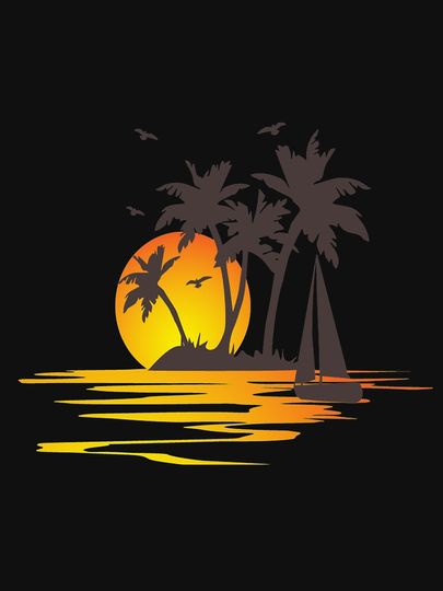 Summer At The Beach Tank Top