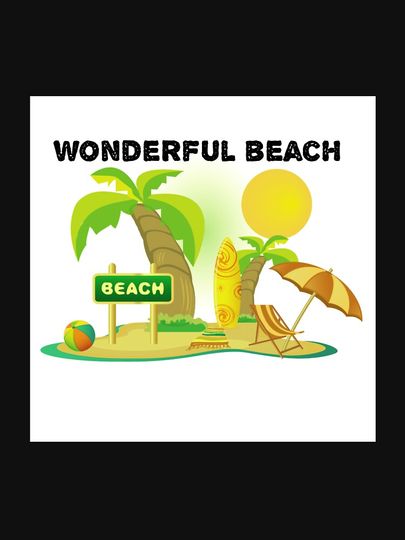 Wonderful beach Tank Top