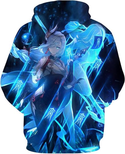 Japanese Anime Genshin Impact 3DHoodie