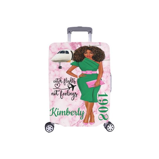 Catch Flights not Feelings Luggage Cover