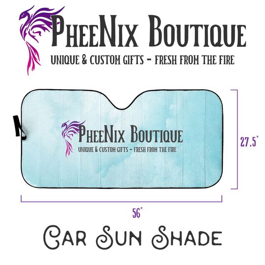 Zelda inspired Car Sun Shade