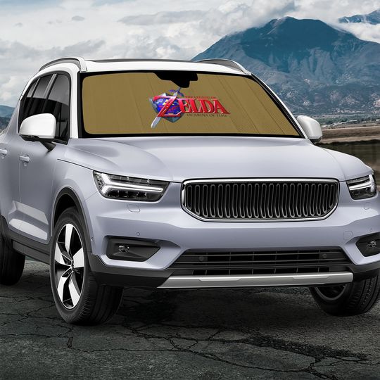 Zelda inspired Car Sun Shade