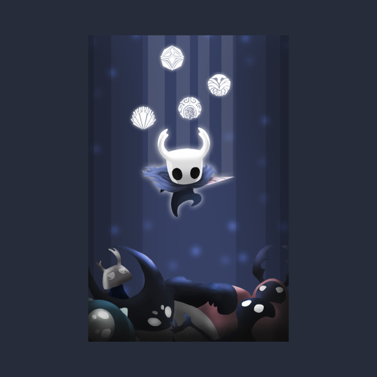 Hollow Knight Minimalist - Hollow Knight - T-Shirt