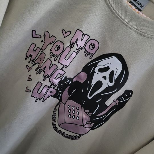 No you hang up ghost face day sweatshirt