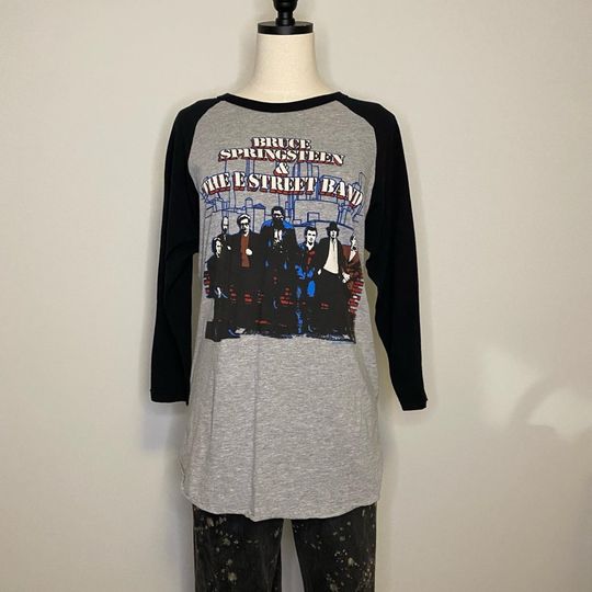 Bruce Springsteen 2016 River Tour Baseball Tee