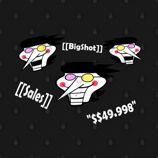 Deltarune: [[Big shot]] Spamton - Deltarune - T-Shirt