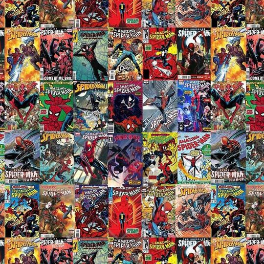 Spider Covers Marvel Avengers Comic Backpack