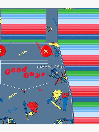 Good Guys Child's Play Chucky - Killer Doll Overalls Backpack