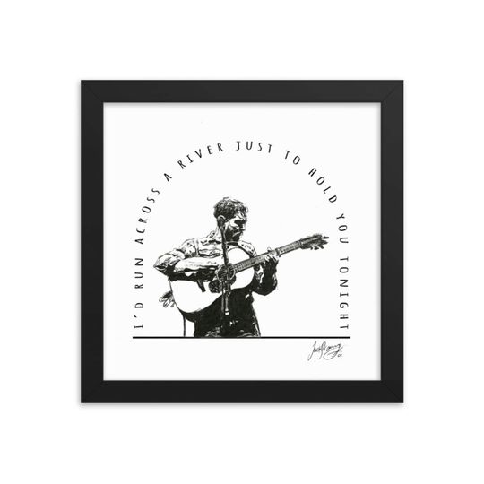 Tyler Childers Lyric Framed Poster