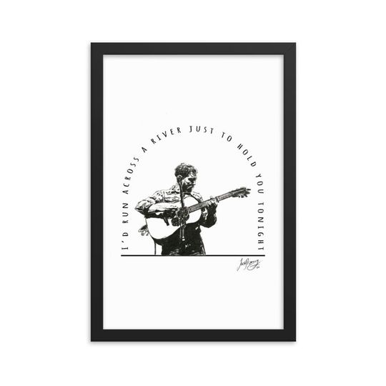 Tyler Childers Lyric Framed Poster