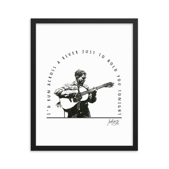 Tyler Childers Lyric Framed Poster