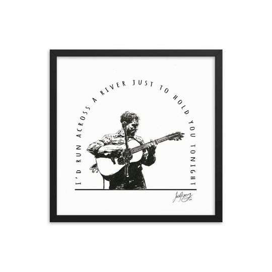 Tyler Childers Lyric Framed Poster